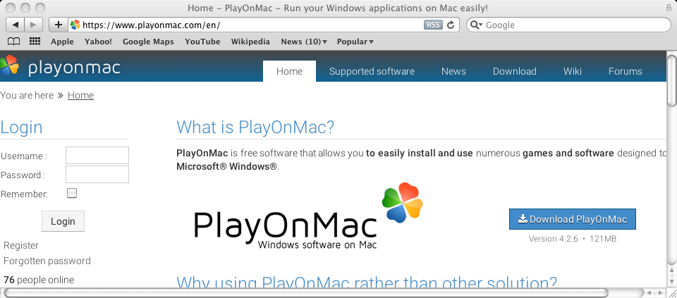 playonmac rawinput